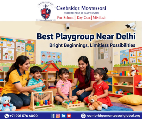 Best Playgroup Near Delhi – Cambridge Montessori Preschool - image 1