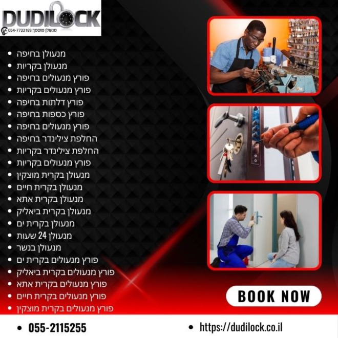 Dudilock – הבחירה הנכונה לפורץ מנעולים בחיפה - image 1