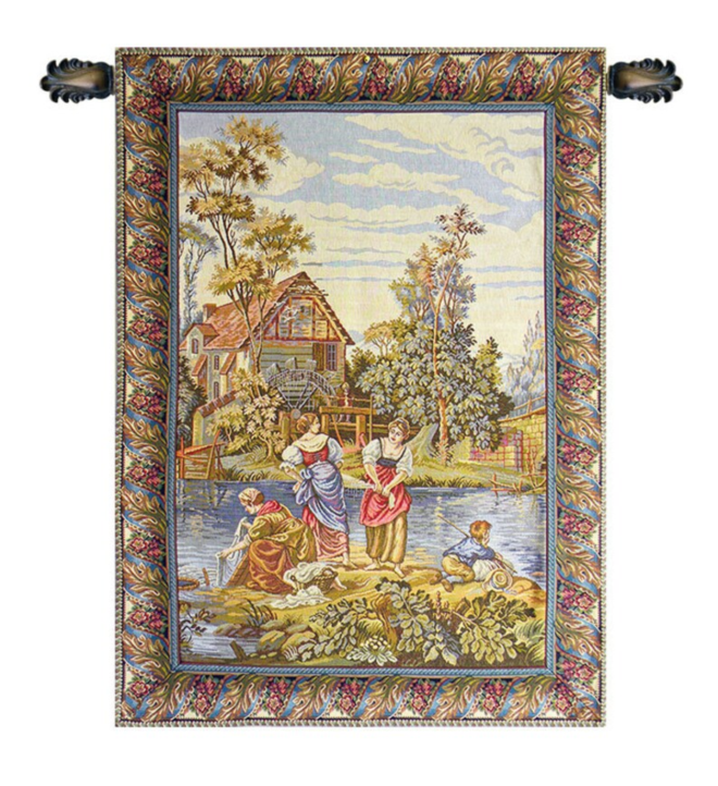 Rococo Romance Wall Tapestry – Inspired by Francois Boucher Art - image 1
