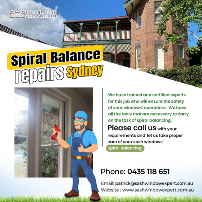 Hire Expert Services Of Spiral Balance Repairs In Sydney - image 1