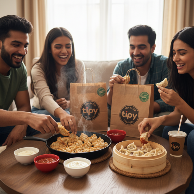 π Hassle-Free Food Delivery Anytime β Fresh Meals Delivered Fast with Tipy! π - image 1