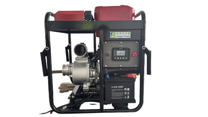 4-Inch Portable Gasoline Powered Water Pump - image 1