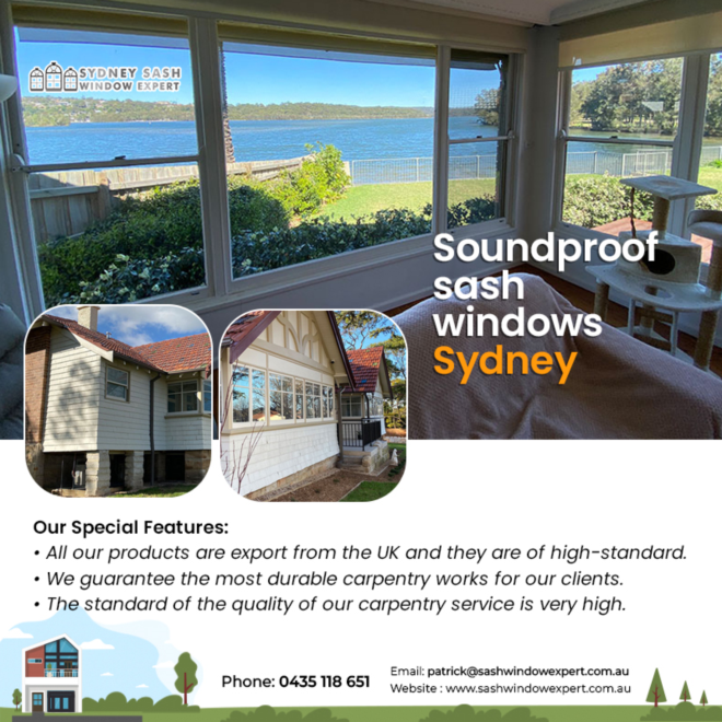 Reduce Noise With Soundproof Sash Windows In Sydney - image 1