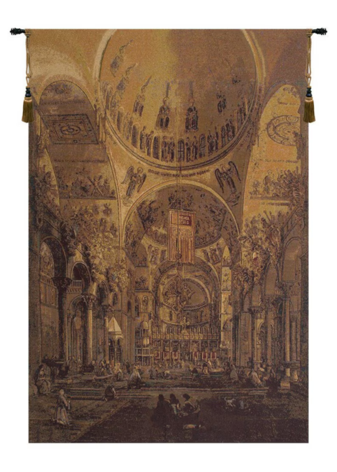 Italian San Marco Basilica Tapestry for Classic Interiors - image 1