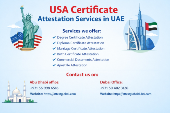Hassle-Free US Document Authentication and Attestation Services in UAE - image 1