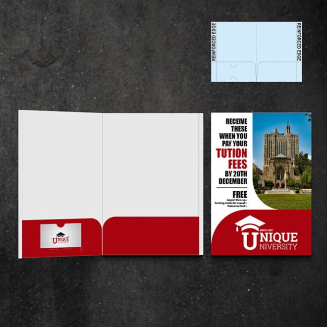 Order Custom Mini Presentation Folder Printing from PrintMagic - image 1