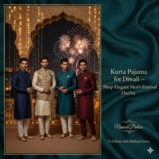 Kurta Pajama for Diwali – Shop Elegant Men’s Festival Outfits - image 1