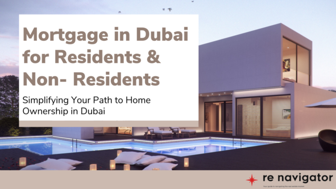 Access for foreigners in the United Arab Emirates for real estate investment, where both residents and non-residents can obtain a mortgage to finance the purchase of real e - image 1