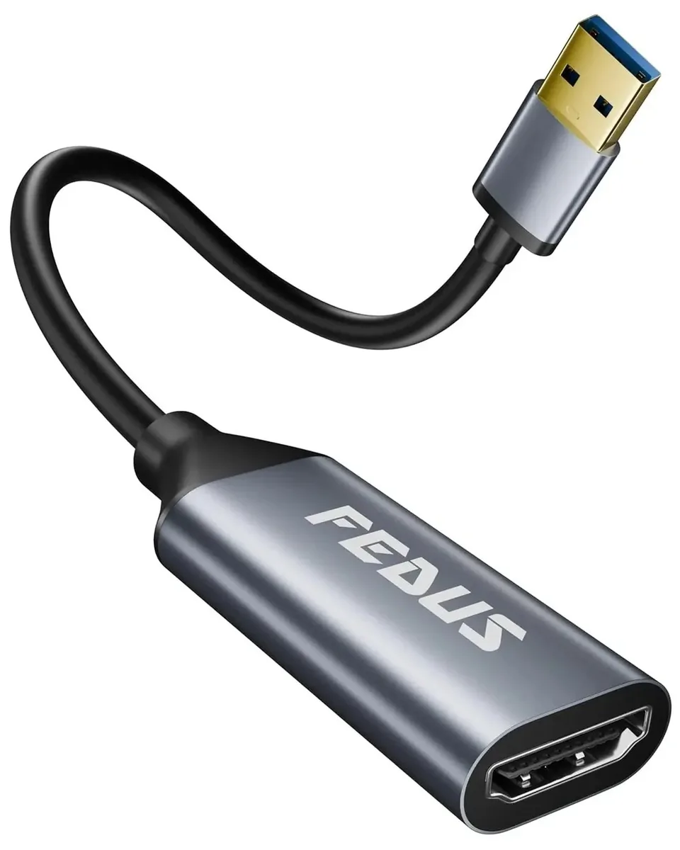 FEDUS USB to HDMI Adapter P60Hz Converter - image 1