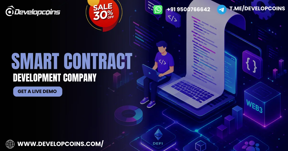 How a Smart Contract Development Company Secures DeFi and NFT Platforms – Get 30% OFF - image 1