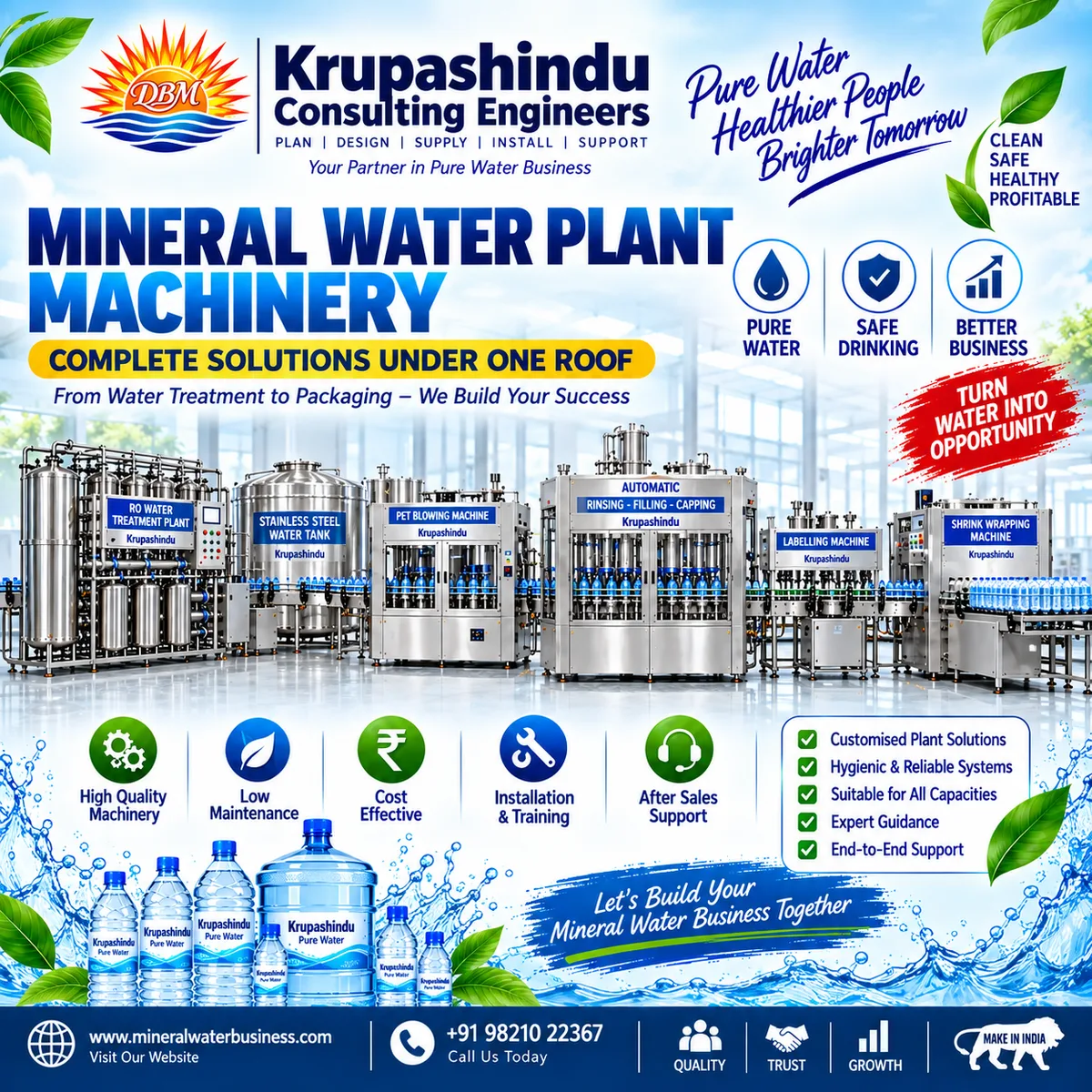 Top Mineral Water Plant Manufacturer in Maharashtra | Mineral Water Business - image 1