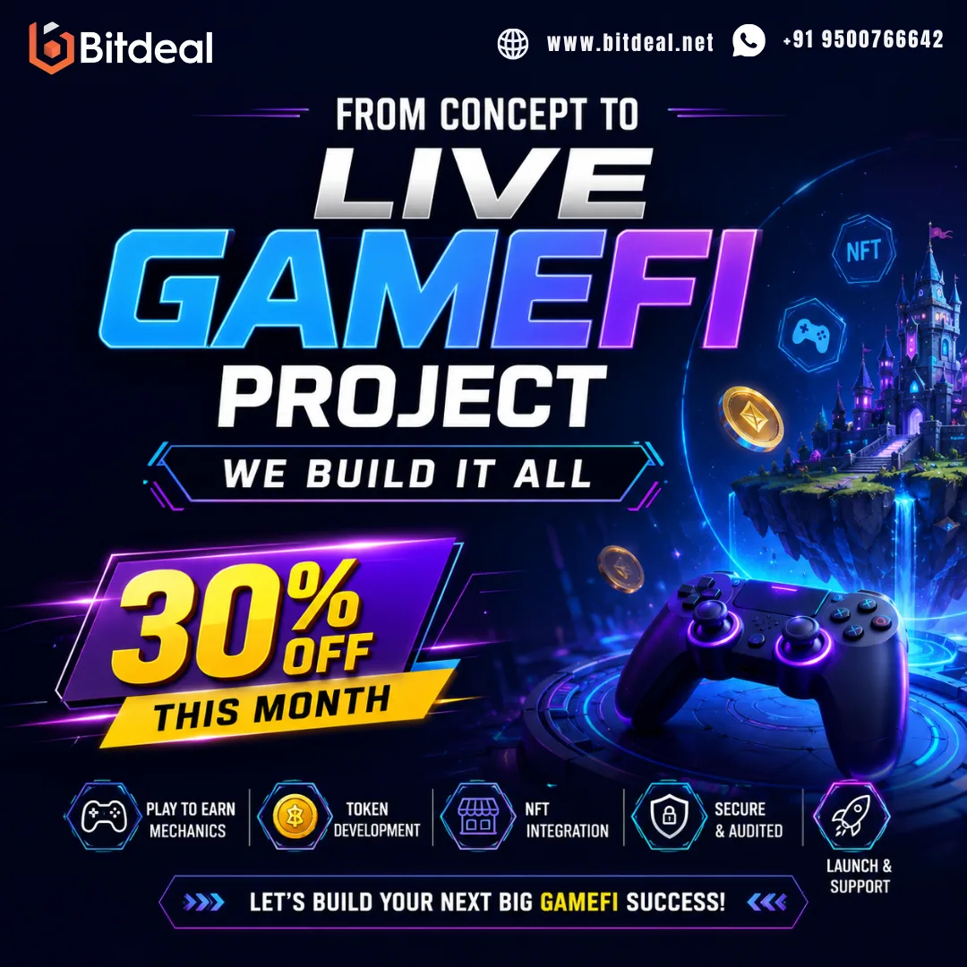 From Concept to Live GameFi Project - We Build It All | 30% Off This Month - image 1