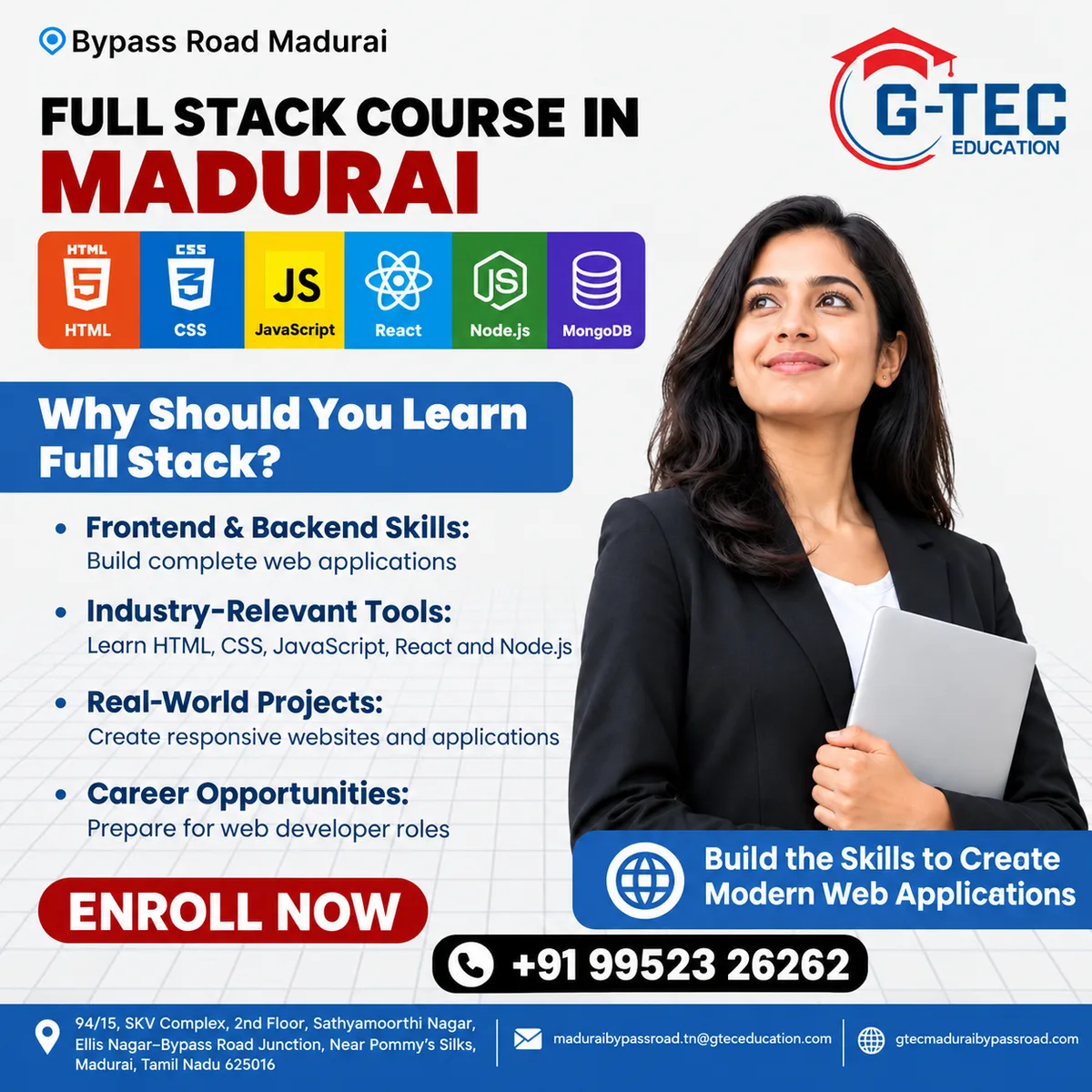 Full Stack Course in Madurai: Your Complete Guide to a Web Development Career - image 1