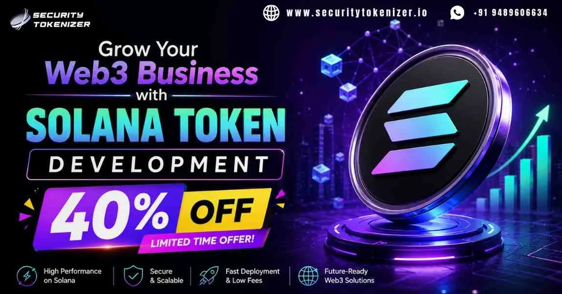 Grow Your Web3 Business with 40% OFF Solana Token Development - image 1