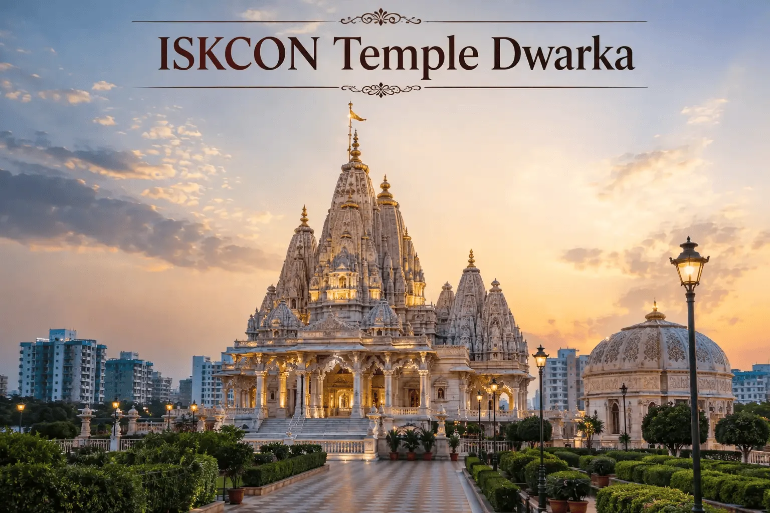 ISKCON Temple Dwarka Delhi - image 1