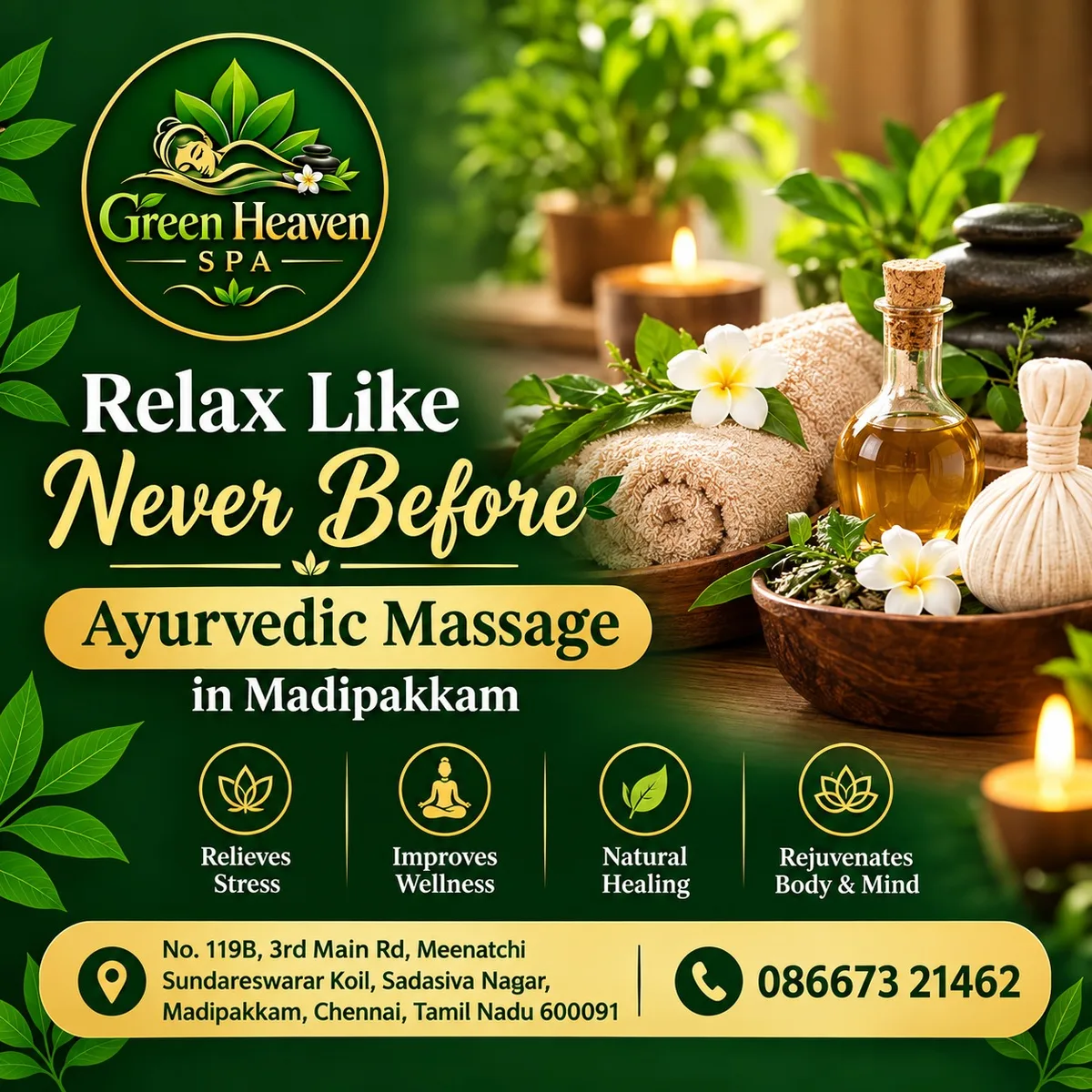 Relax Like Never Before: Ayurvedic Massage in Madipakkam - image 1