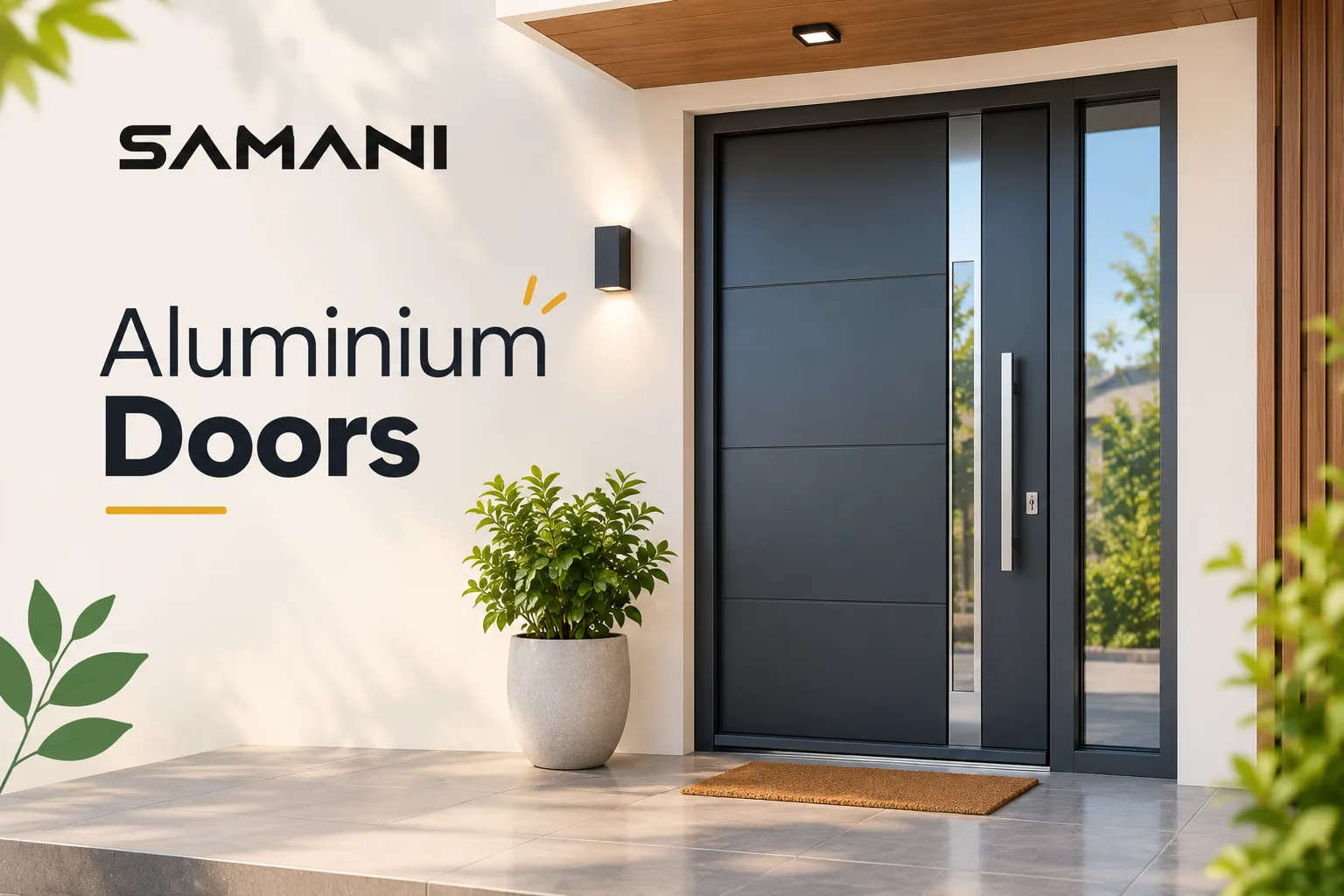 Aluminium Door Design in India - image 1
