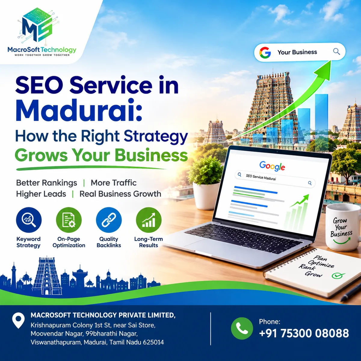 SEO Service in Madurai: How the Right Strategy Grows Your Business - image 1