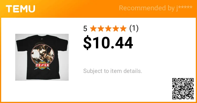 Tesla Vintage T-Shirt and More! - image 1