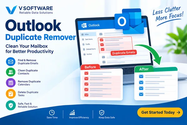 Manage Duplicate Outlook Items with Dedicated Software - image 1