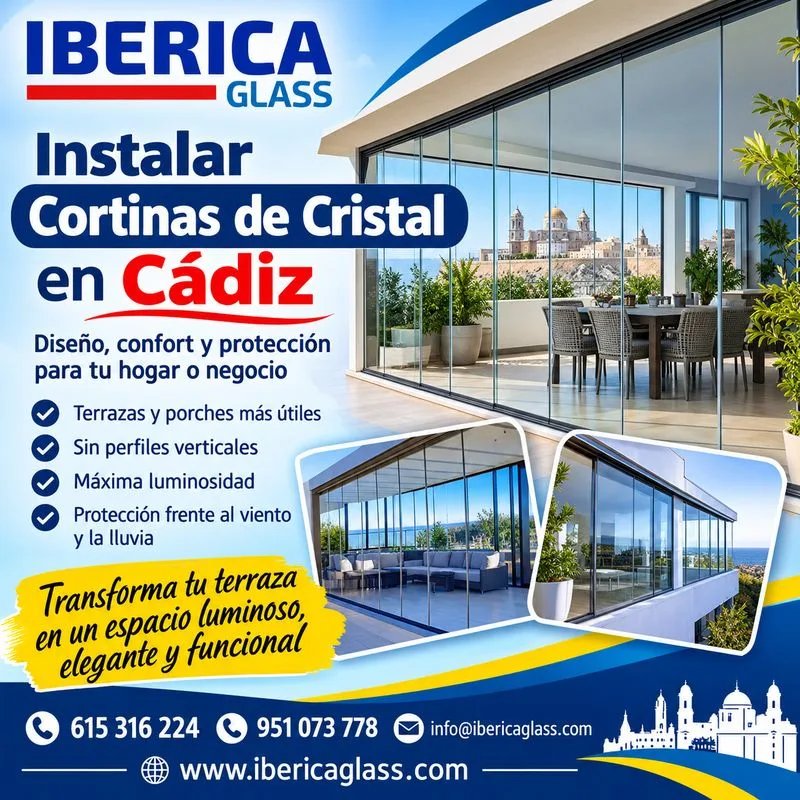 Instalar Cortinas de Cristal en Cádiz para Disfrutar Todo el Año - image 1