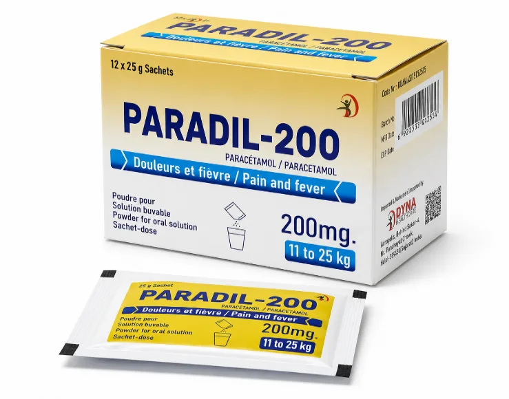 Buy Quality Paracetamol Sachets from a Trusted Manufacturer in India - image 1