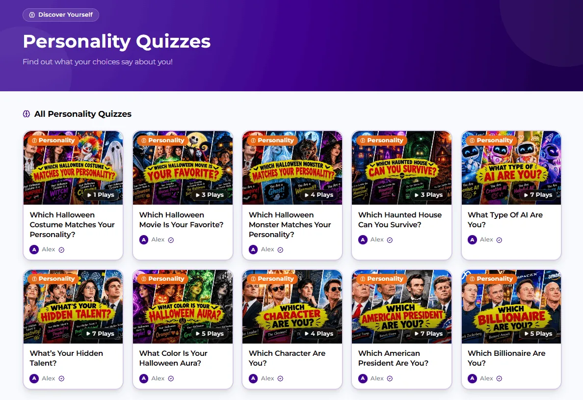 Quizard – Your Destination for Free Online Personality Quizzes and Fun Tests - image 1