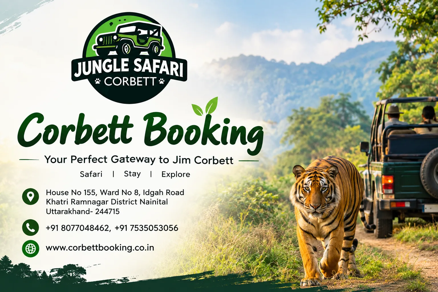 Corbett Booking | How to Organize Your Perfect Corbett Vacation - image 1