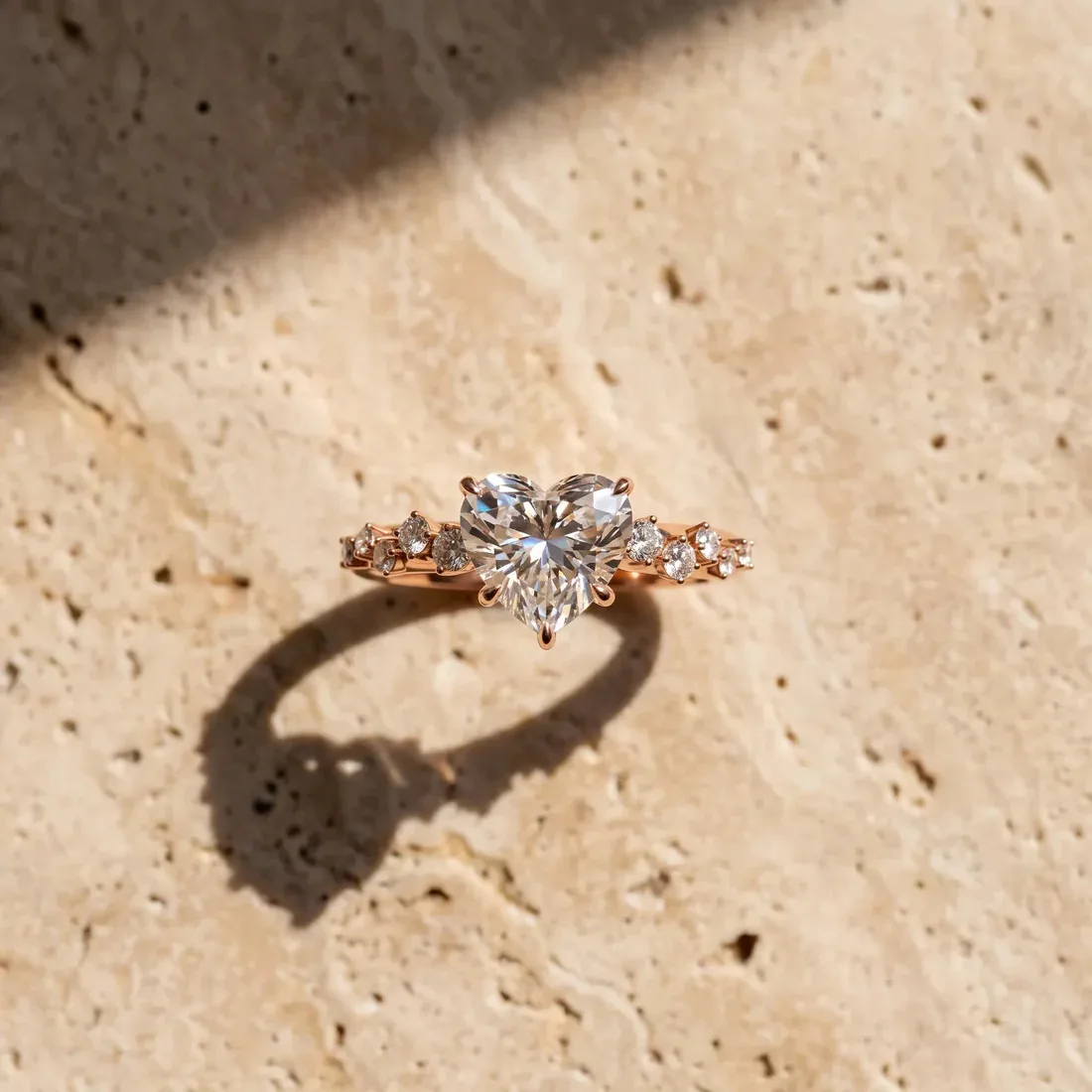 Say Yes with a Sparkling Rose Gold Diamond Ring - image 1