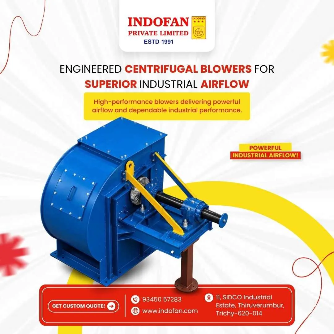 Industrial Centrifugal Fan Manufacturer for Reliable Airflow - image 1