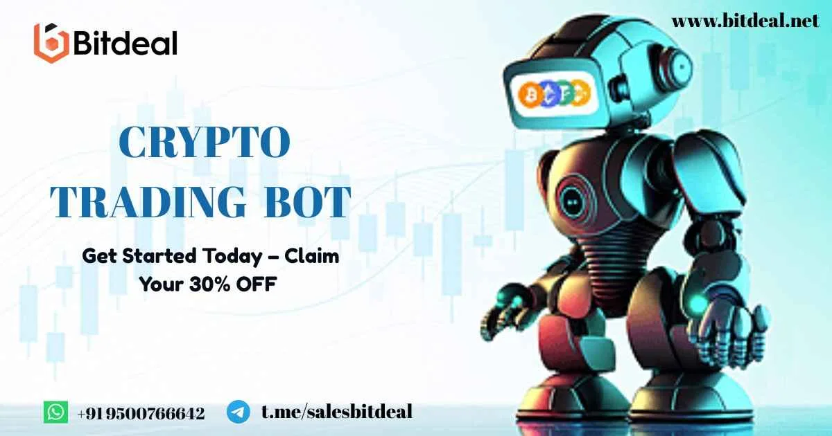 Build Smarter Trading Solutions with Crypto Trading Bot Development – Get 30% OFF - image 1