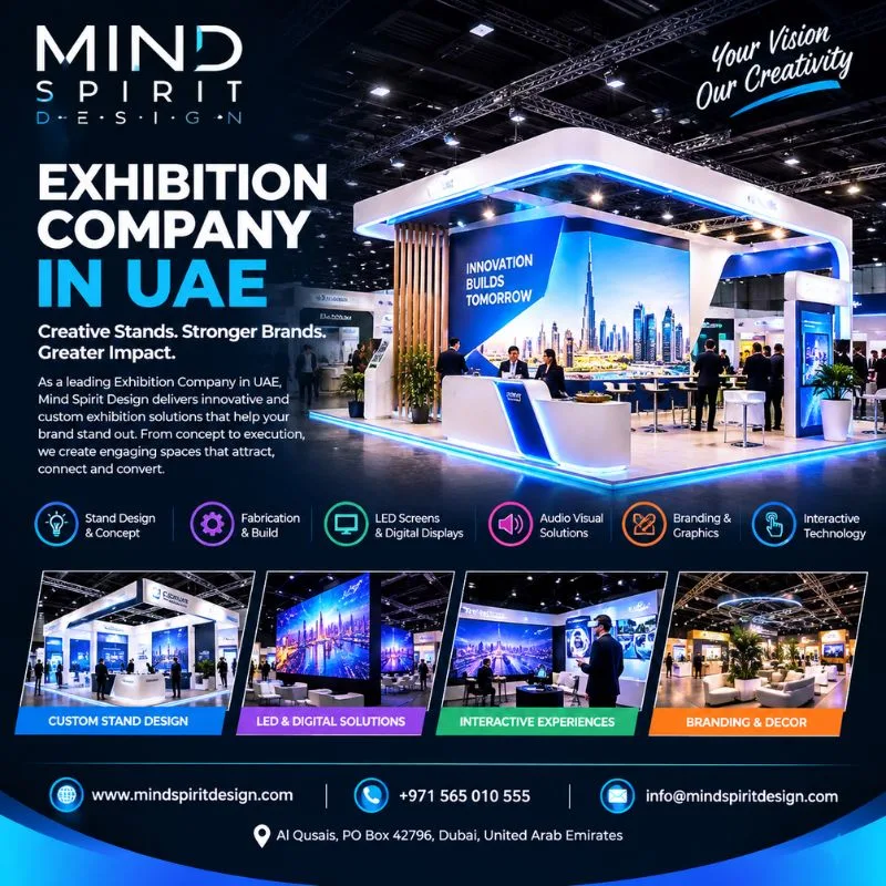 Creative Exhibition Company in UAE for Stunning Exhibition Stands - image 1
