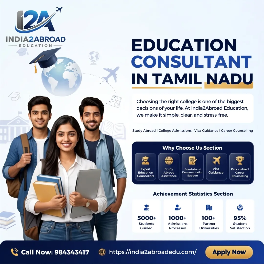 Education Consultant in Tamil Nadu Helping Students Make the Right Academic Choice - image 1