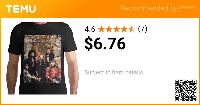 'Whitesnake' T-Shirts and More. - image 1