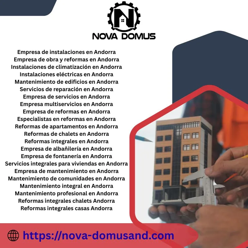 Empresa de fontanería en Andorra - Nova Domusand - image 1