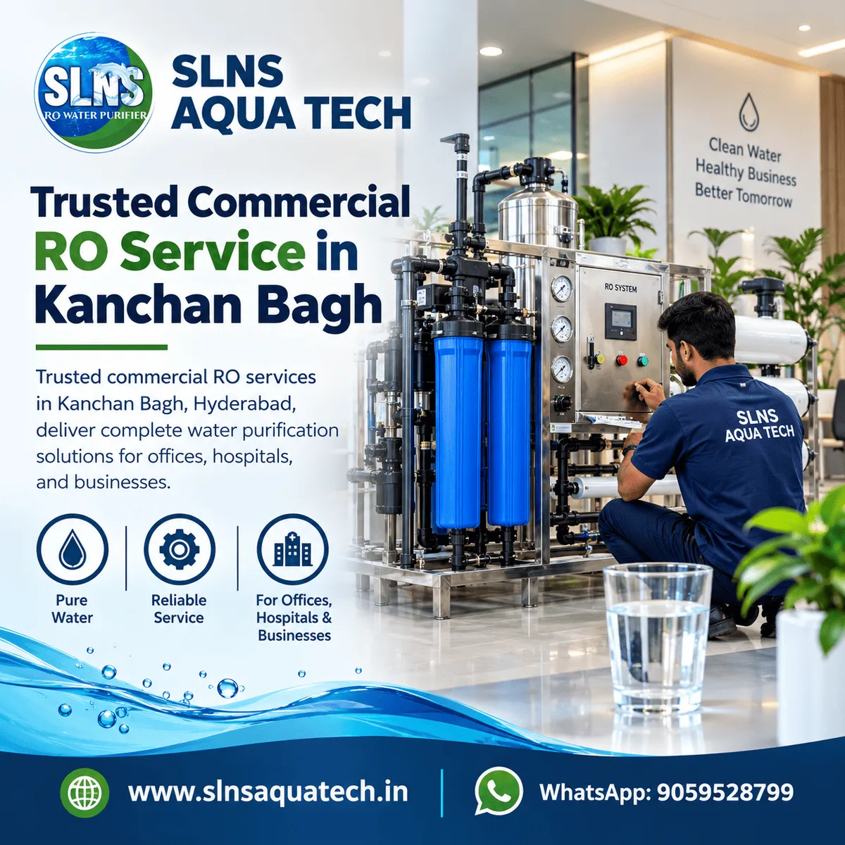Trusted Commercial RO Service in Kanchan Bagh - image 1