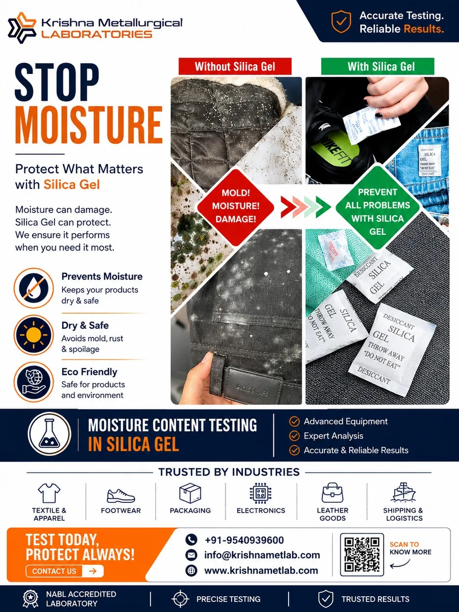 Moisture Content Testing of Silica Gel | Reliable Laboratory Testing - image 1