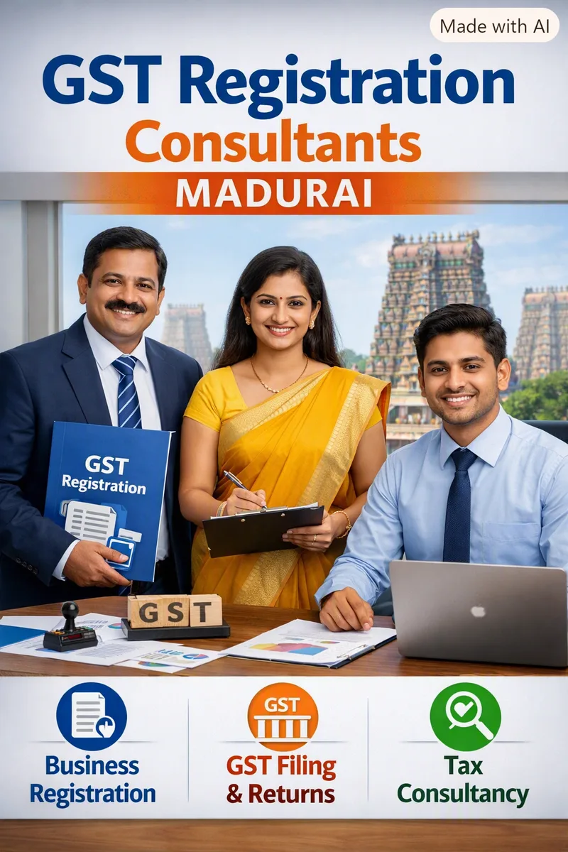 GST Registration Consultants in Madurai | ChennaiAccounts - image 1