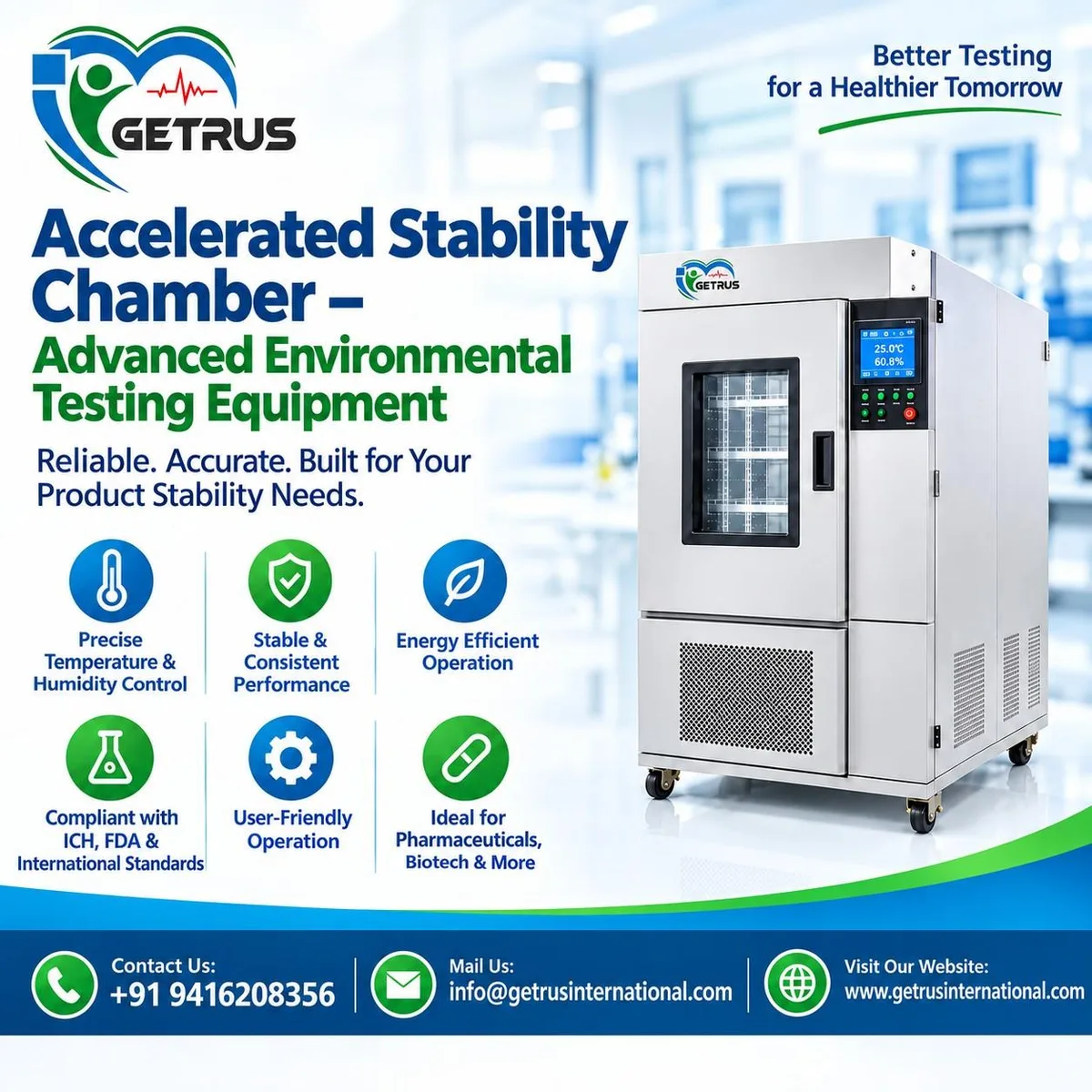 Accelerated Stability Chamber – Advanced Environmental Testing Equipment - image 1