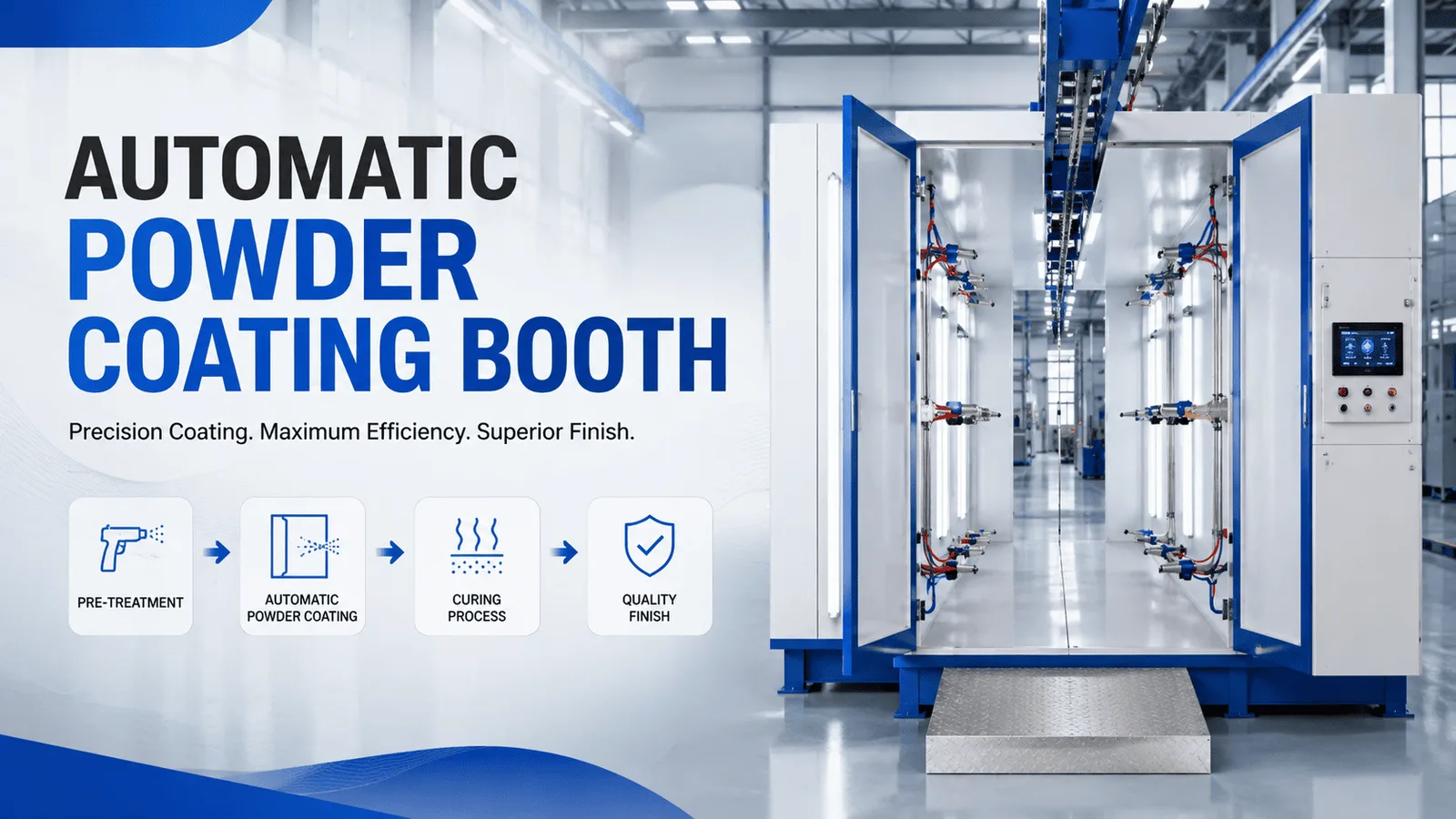 Automatic Powder Coating Booth - image 1
