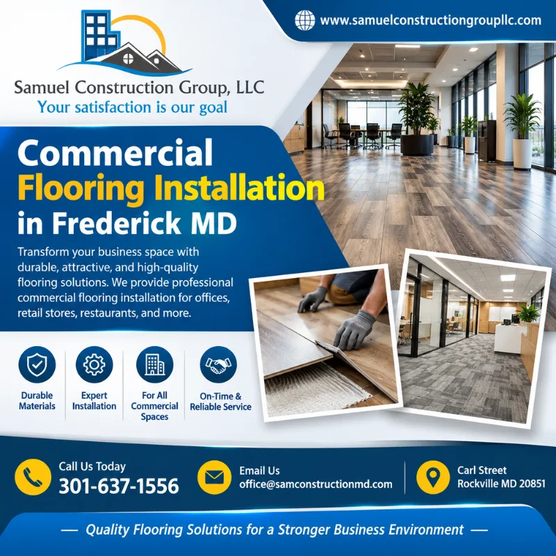Reliable Commercial Flooring Installation in Frederick MD for Businesses - image 1