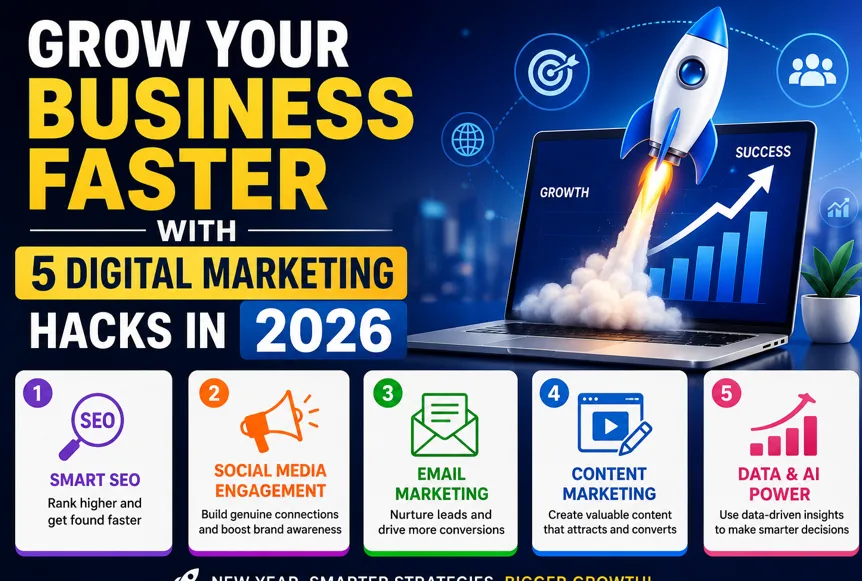 Grow Your Business Faster in 2026 5 Powerful Digital Marketing Hacks You Need to Know - image 1