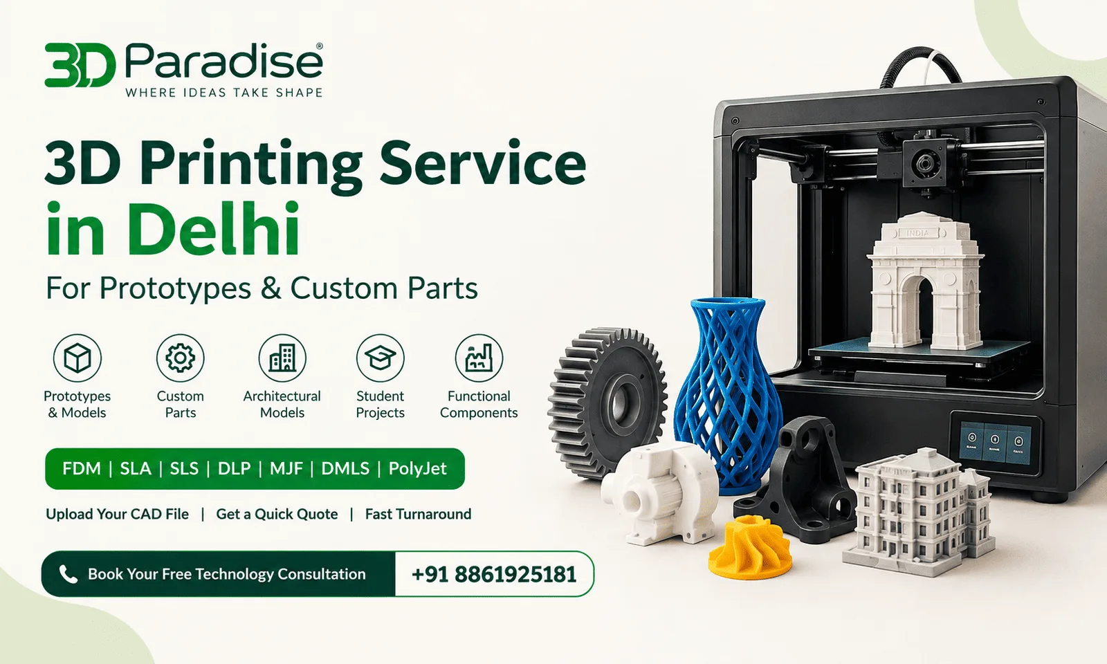 3D Printing Service in Delhi for Prototypes & Custom Parts - image 1