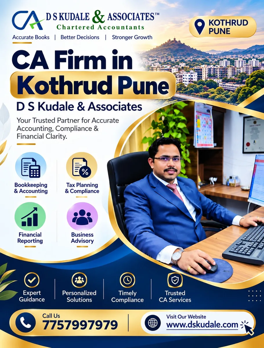 CA firms in Kothrud Pune- D S Kudale & Associates - image 1