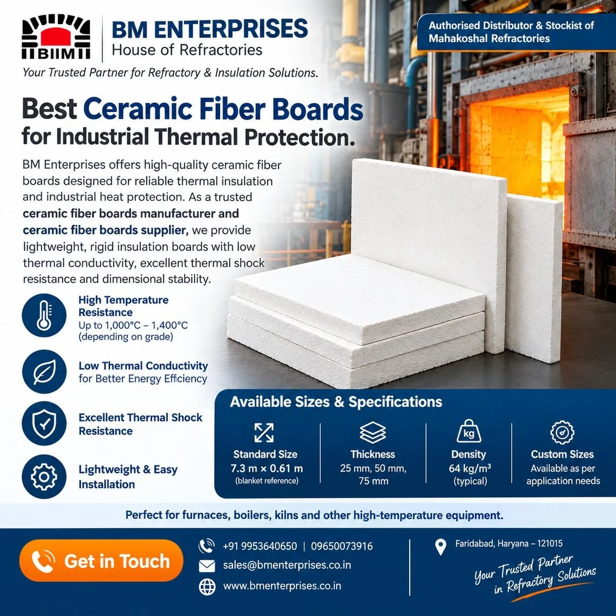 Best Ceramic Fiber Boards for Industrial Thermal Protection - image 1