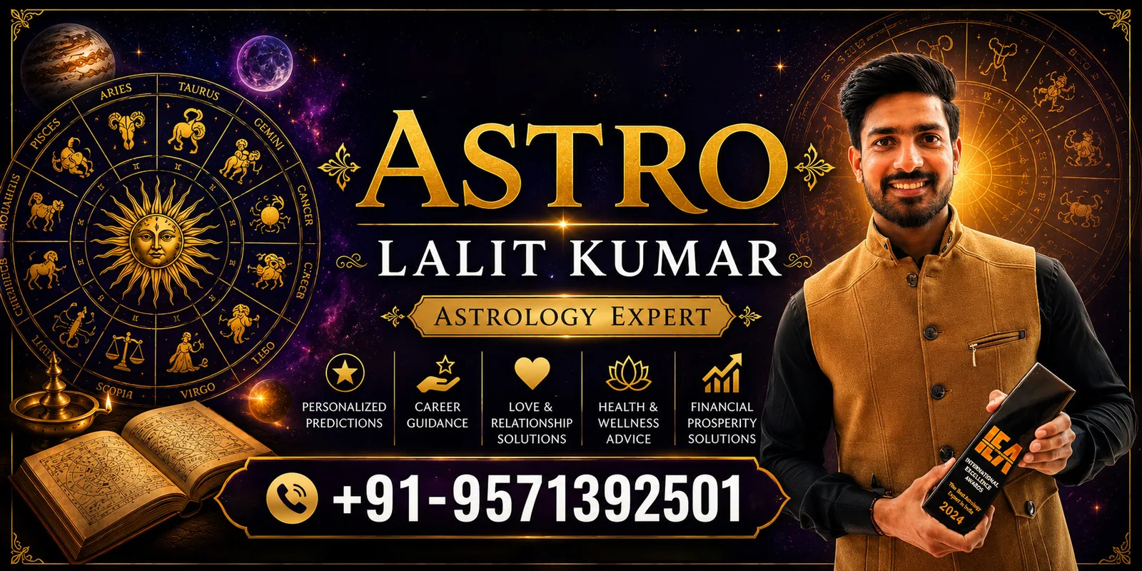 Consult a Top Astrology Expert - Solutions for Health and Career - image 1