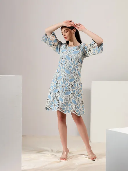 Denim one piece dress - image 1