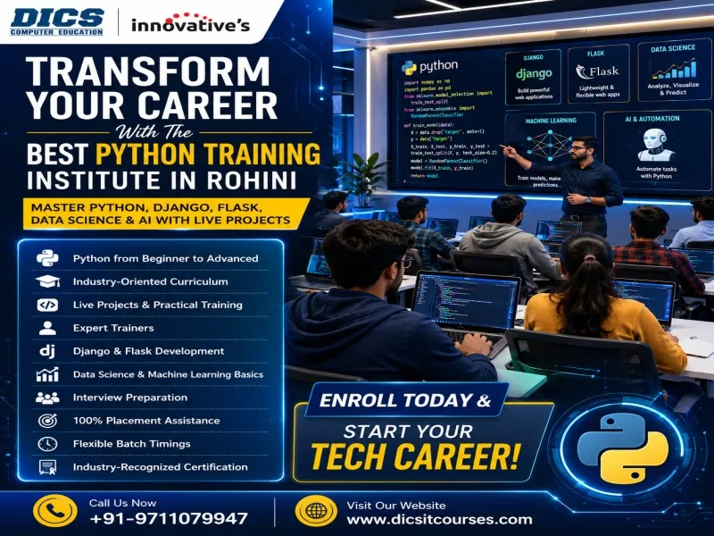 Transform Your Career with the Best Python Training Institute in Rohini - image 1