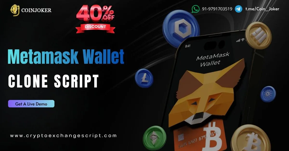 Launch a Secure Multi-Chain Web3 Wallet with Limited-Time 40% OFF – Metamask Wallet Clone Script - image 1