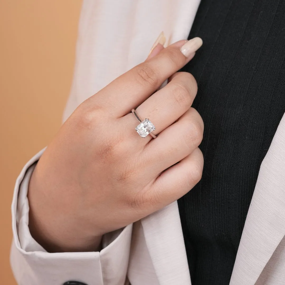 Buy Lab Grown Solitaire Engagement Rings Online - image 1